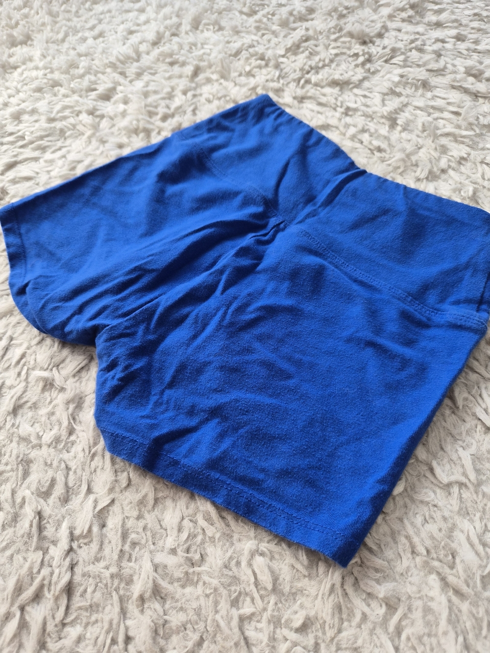 Wild Fable Cobalt Blue High-Waisted Mini Booty Shorts - XXS - Picture 11 of 11